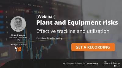 Webinar recording: Plant and Equipment Risks